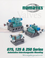 NUMATICS 75 125 250 CATALOG 075, 125, & 250 SERIES: VALVE SYSTEMS